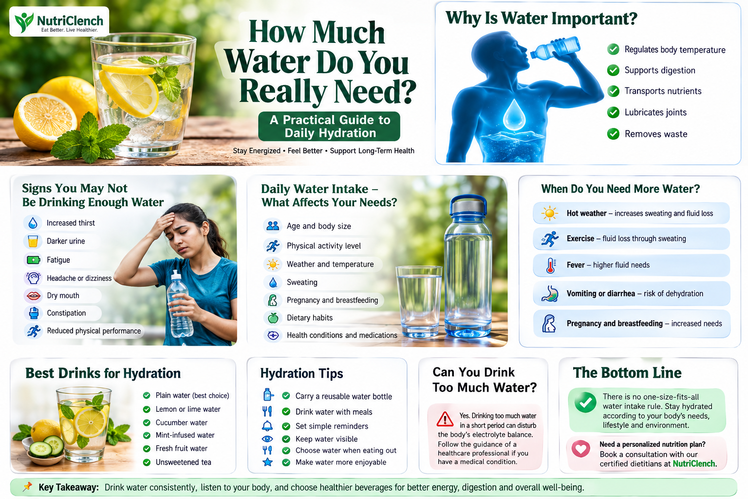 How Much Water Do You Really Need? A Practical Guide to Daily Hydration